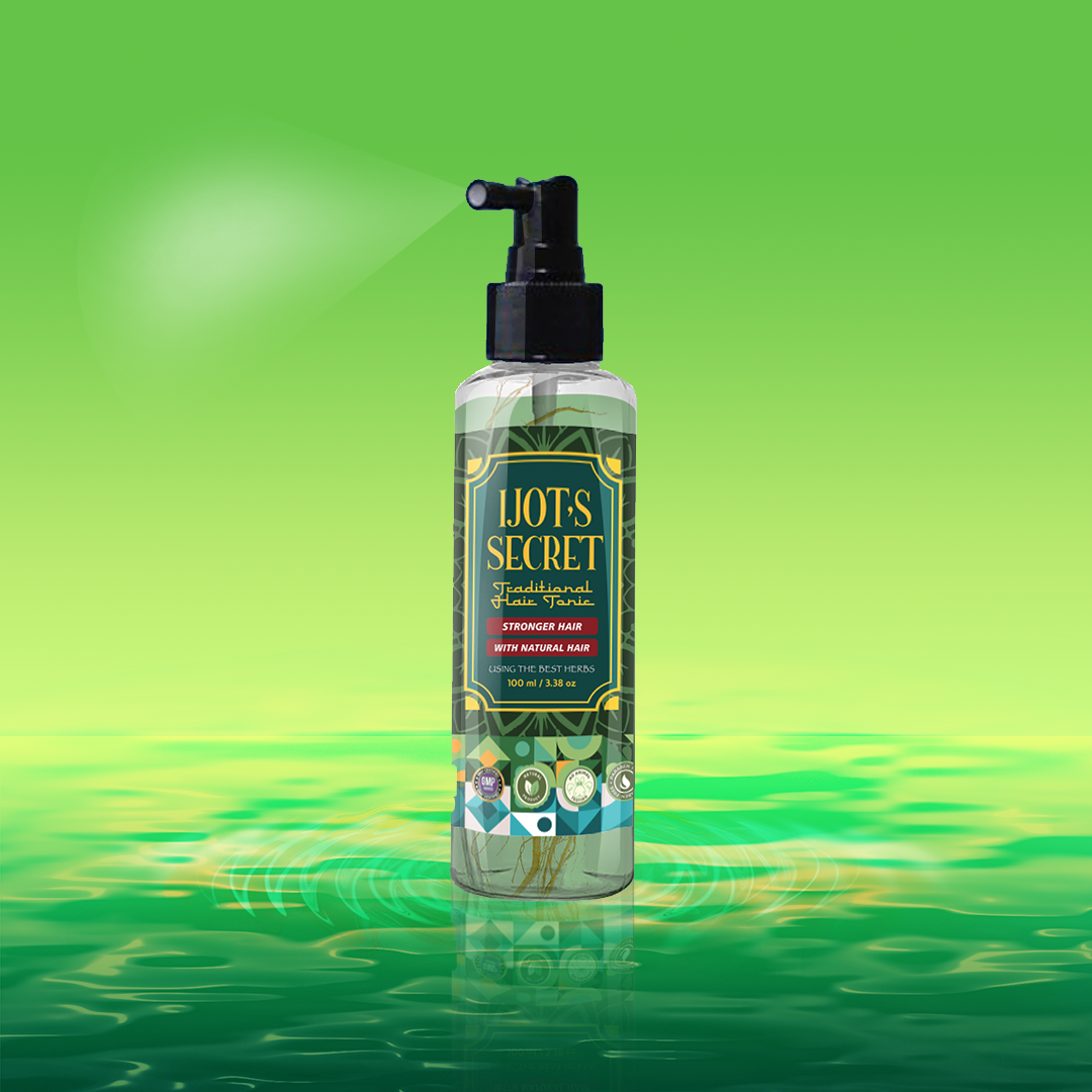 Hair Tonic Background MIDNIGHTGREEN